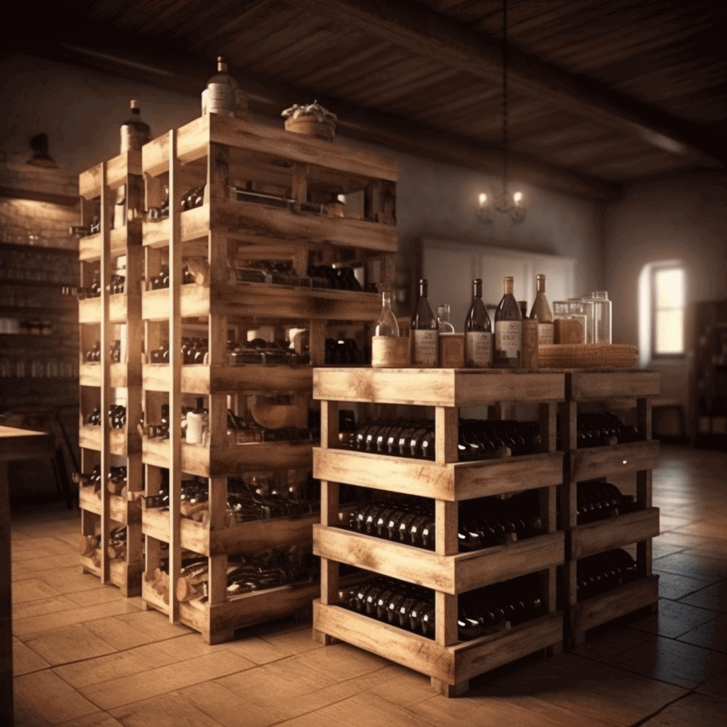 Pallet Wine Rack DIY Projects for Wine Enthusiasts